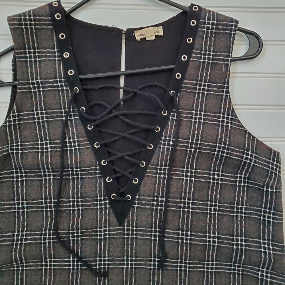 Hem & Thread Plaid Tunic